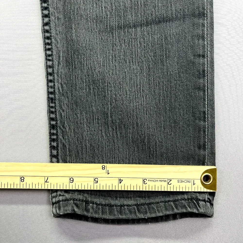 Levi's 511 Tag Sz 32x34 (Fits 31) Men's Black Narrow‎ Leg Jeans Lean Hip